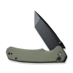 CIVIVI Button Lock Brazen Flipper & Thumb Stud Knife G10 Handle (3.46" 14C28N Blade) C19059C-2 - Image 7