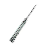 CIVIVI Button Lock Brazen Flipper & Thumb Stud Knife G10 Handle (3.46" 14C28N Blade) C19059C-3 - Image 8