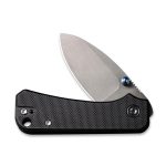 Civivi Baby Banter Thumb Stud Knife Black G10 Handle (2.34" Gray Stonewashed Nitro-V) C 19068S-1 - Image 6