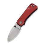 CIVIVI Baby Banter Thumb Stud Knife - Burgundy G10 Handle (2.34" Gray Stonewashed Nitro-V) C 19068S-6 - Image 15