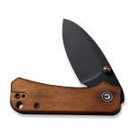 CIVIVI Baby Banter Thumb Stud Knife Wood Handle (2.34" Nitro-V Blade) - C19068SB-2 - Image 7