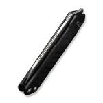 CIVIVI Ki-V Plus Front Flipper Knife Black G10 Handle (2.52" Silver Bead Blasted Nitro-V Blade) C20005B-1 - Image 4