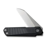 CIVIVI Ki-V Plus Front Flipper Knife Black G10 Handle (2.52" Silver Bead Blasted Nitro-V Blade) C20005B-1 - Image 7