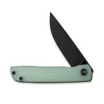 CIVIVI Bo Flipper Knife - Natural G10 Handle (2.92" Black Stonewashed Nitro-V) C 20009B-4 - Image 4