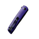 CIVIVI Bo Flipper Knife - Purple G10 Handle (2.92" Black Stonewashed Nitro-V) C 20009B-5 - Image 6