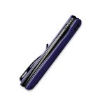 CIVIVI Bo Flipper Knife - Purple G10 Handle (2.92" Black Stonewashed Nitro-V) C 20009B-5 - Image 7