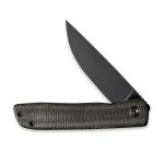 CIVIVI Bo Flipper Knife - Dark Green Micarta Handle (2.92" Black Stonewashed Nitro-V) C 20009B-6 - Image 4