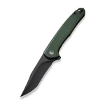 CIVIVI Mini Sandbar Flipper Knife Micarta Handle (2.95" Nitro-V Blade) - Image 8
