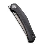 Civivi Lazar Front Flipper Knife Black G10 Handle (3.31" Gray Stonewashed 10Cr15CoMoV) C20013-1 - Image 4