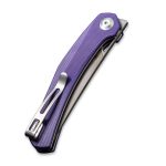 Civivi Lazar Front Flipper Knife Purple G10 Handle (3.31" Gray Stonewashed 10Cr15CoMoV) C20013-2 - Image 7