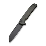 CIVIVI Chevalier Button Lock and Flipper Opener Micarta Handle (3.46" 14C28N Blade) - Image 7