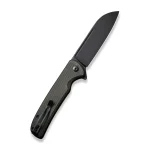 CIVIVI Chevalier Button Lock and Flipper Opener Micarta Handle (3.46" 14C28N Blade) - Image 6