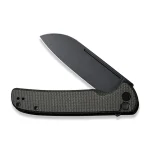 CIVIVI Chevalier Button Lock and Flipper Opener Micarta Handle (3.46" 14C28N Blade) - Image 5