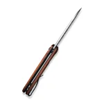 CIVIVI Chevalier Button Lock and Flipper Opener Wood Handle (3.46" 14C28N Blade) - Image 2