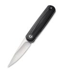 CIVIVI Lumi Front Flipper Knife Black G10 Handle (2.56" Stonewashed 14C28N) C20024-3 - Image 8