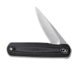 CIVIVI Lumi Front Flipper Knife Black G10 Handle (2.56" Stonewashed 14C28N) C20024-3 - Image 6