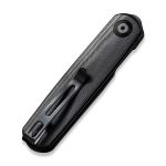 CIVIVI Lumi Front Flipper Knife Black G10 Handle (2.56" Black Stonewashed 14C28N) C 20024-4 - Image 6