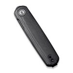 CIVIVI Lumi Front Flipper Knife Black G10 Handle (2.56" Black Stonewashed 14C28N) C 20024-4 - Image 8