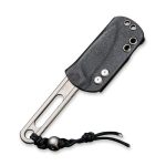 CIVIVI Minimis Fixed Blade Neck Knife With Kydex Sheath (2.22" Stonewashed 10Cr15CoMoV) C20026-2 - Image 7