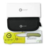 CIVIVI Thug 2 Thumb Stud Knife Black G10 Handle (2.69" Silver Bead Blasted Nitro-V) C20028C-2 - Image 10