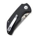 CIVIVI Thug 2 Thumb Stud Knife Black G10 Handle (2.69" Silver Bead Blasted Nitro-V) C20028C-2 - Image 9