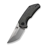 CIVIVI Thug 2 Thumb Stud Knife Dark Green Micarta Handle (2.69" Silver Bead Blasted Nitro-V) C20028C-3 - Image 7