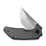 CIVIVI Thug 2 Thumb Stud Knife Dark Green Micarta Handle (2.69" Silver Bead Blasted Nitro-V) C20028C-3 - Image 4