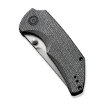 CIVIVI Thug 2 Thumb Stud Knife Dark Green Micarta Handle (2.69" Silver Bead Blasted Nitro-V) C20028C-3 - Image 3