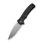 CIVIVI Folding Pocket Knife, Button Lock Flipper Cogent Knife 14C28N Blade Black Micarta Handle for Outdoor EDC Camping C20038D-7 - Image 9