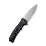 CIVIVI Folding Pocket Knife, Button Lock Flipper Cogent Knife 14C28N Blade Black Micarta Handle for Outdoor EDC Camping C20038D-7 - Image 8