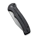 CIVIVI Folding Pocket Knife, Button Lock Flipper Cogent Knife 14C28N Blade Black Micarta Handle for Outdoor EDC Camping C20038D-7 - Image 3