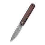 Civivi Exarch Front Flipper Knife - Black Hand Rubbed Copper Handle (3.22'' Black Hand Rubbed Damascus) C 2003DS-2 - Image 4