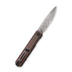 Civivi Exarch Front Flipper Knife - Black Hand Rubbed Copper Handle (3.22'' Black Hand Rubbed Damascus) C 2003DS-2 - Image 5