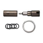 CIVIVI Key Bit Container - Bronze Titanium (Steel Torx Screwdriver Tool Set (T6+T8) With 1 PC Steel Key Ring) C 20048-2 - Image 8