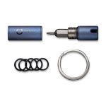 CIVIVI Key Bit Container - Blue Titanium (Steel Torx Screwdriver Tool Set (T6+T8) With 1 PC Steel Key Ring) - Every Day carry - Ostap Hel Design - C 20048-3 - Image 2