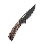 Dogma Flipper Knife Black Polished Copper Handle (3.46'' Black Stonewashed D2) C 2005F - Image 6