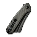 CIVIVI Bullmastiff Flipper Knife Micarta Handle (3.83" 9Cr18MoV Blade) - C2006F - Image 6