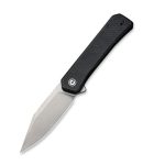 CIVIVI Relic Flipper Knife Black G10 Handle (3.48" Gray Stonewashed Nitro-V) C 20077B-1 - Image 10