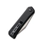 CIVIVI Relic Flipper Knife Black G10 Handle (3.48" Gray Stonewashed Nitro-V) C 20077B-1 - Image 6