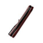 CIVIVI Relic Flipper Knife Burgundy G10 Handle (3.48" Black Stonewashed Nitro-V) C 20077B-2 - Image 7