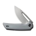 Civivi Odium Flipper Knife - Gray G10 Handle (2.65" Stonewashed D2) C 2010A - Image 5
