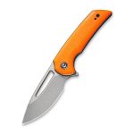 Civivi Odium Flipper Knife - Orange G10 Handle (2.65" Stonewashed D2) C 2010B - Image 2