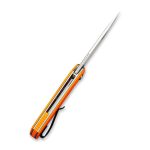 Civivi Odium Flipper Knife - Orange G10 Handle (2.65" Stonewashed D2) C 2010B - Image 5