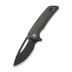 CIVIVI Odium Flipper Knife Micarta Handle (2.65" D2 Blade) - Dark Green Micarta／Black Stonewashed D2 C2010G - Image 2