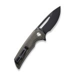 CIVIVI Odium Flipper Knife Micarta Handle (2.65" D2 Blade) - Dark Green Micarta／Black Stonewashed D2 C2010G - Image 7