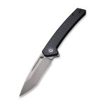 CIVIVI Keen Nadder Flipper Knife - Black Coarse G10 Handle (3.48” Gray Stonewashed Bohler N690) C 2021A - Image 2