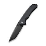 CIVIVI Brazen Flipper Knife Black G10 Handle (3.46" Black Stonewashed D2 ) C2023C - Image 3