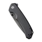 CIVIVI Brazen Flipper Knife Black G10 Handle (3.46" Black Stonewashed D2 ) C2023C - Image 7