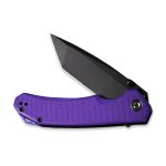 CIVIVI Brazen Flipper Knife Purple G10 Handle (3.46" Black Stonewashed D2) C 2023D - Image 5