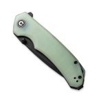 CIVIVI Brazen Flipper Knife Natural G10 Handle (3.46" Black Stonewashed D2) C 2023E - Image 6